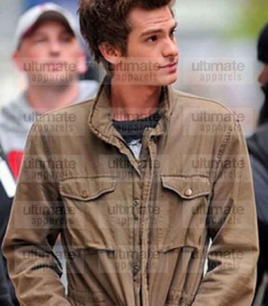 The-Amazing-Spiderman-Brown-Cotton-jacket