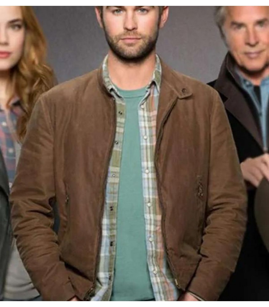 Blood & Oil (Billy Lefever) Chace Crawford Suede Leather Jacket