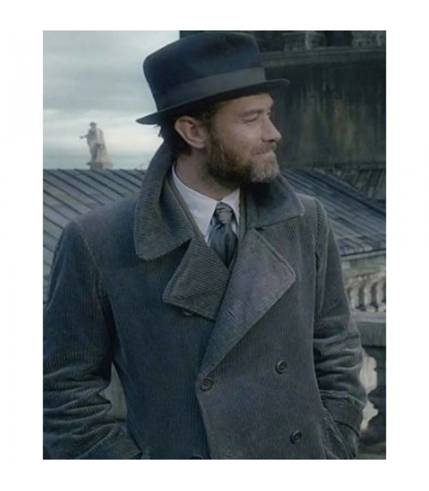 Fantastic Beasts 2 Jude Law (Albus Dumbledore) Corduroy Coat