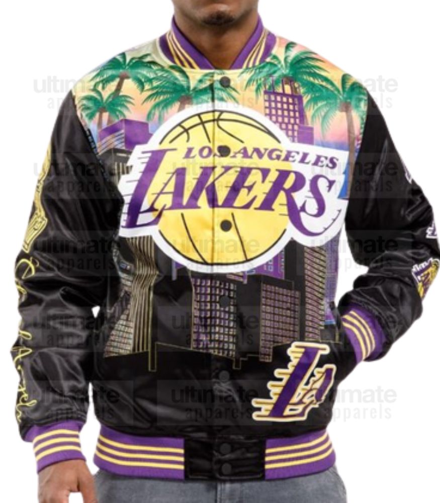 Men's-Los-Angeles-Lakers-Remix-Versity-Black-Jacket (1)