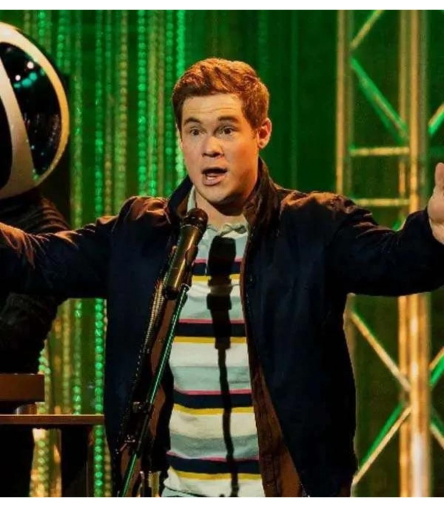 Pitch Perfect (Bumper) Adam Devine Blue Cotton Jacket (1)