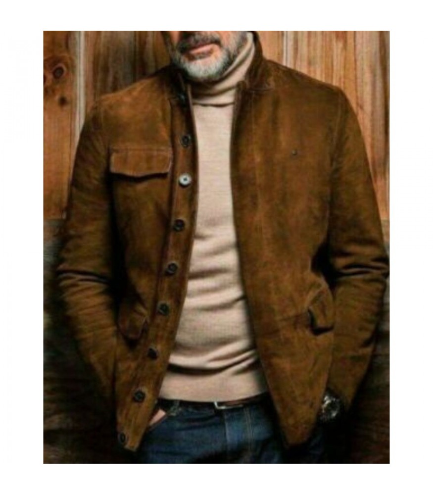 Walking Dead Jeffrey Dean Morgan (Negan) Brown Jacket