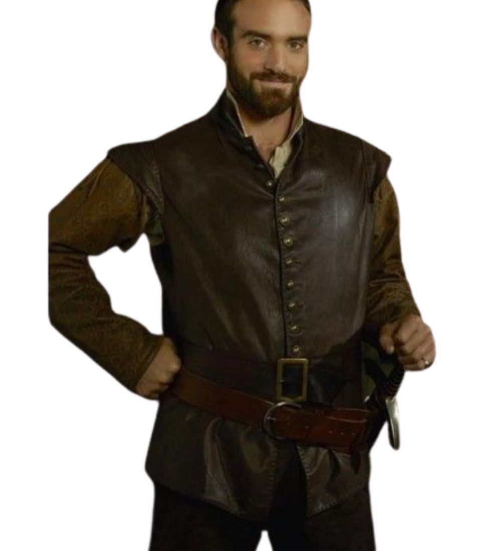 Galavant Joshua Sasse (Galavant) Leather Vest