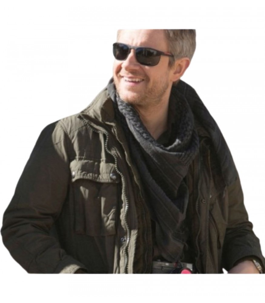 Whiskey Tango Foxtrot Martin Freeman (Lain Mackelpie) Cotton Jacket