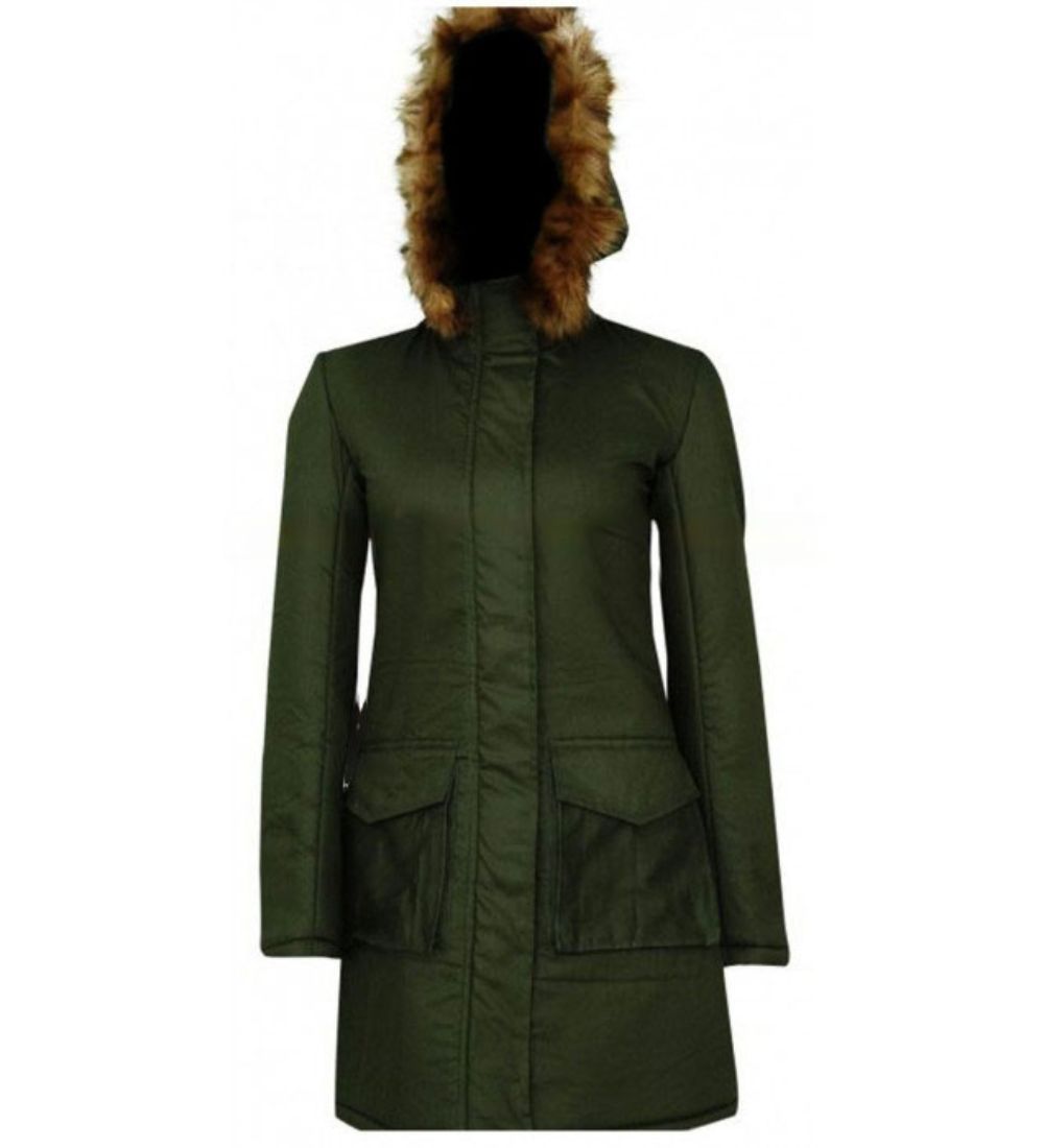 Marcella Anna Friel (Marcella Backland) Green Cotton Jacket