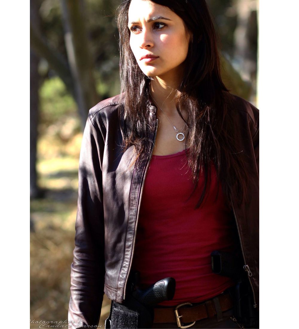 The Walking Deceased Sophia Ali (Sophia Taylor) Leather Jacket