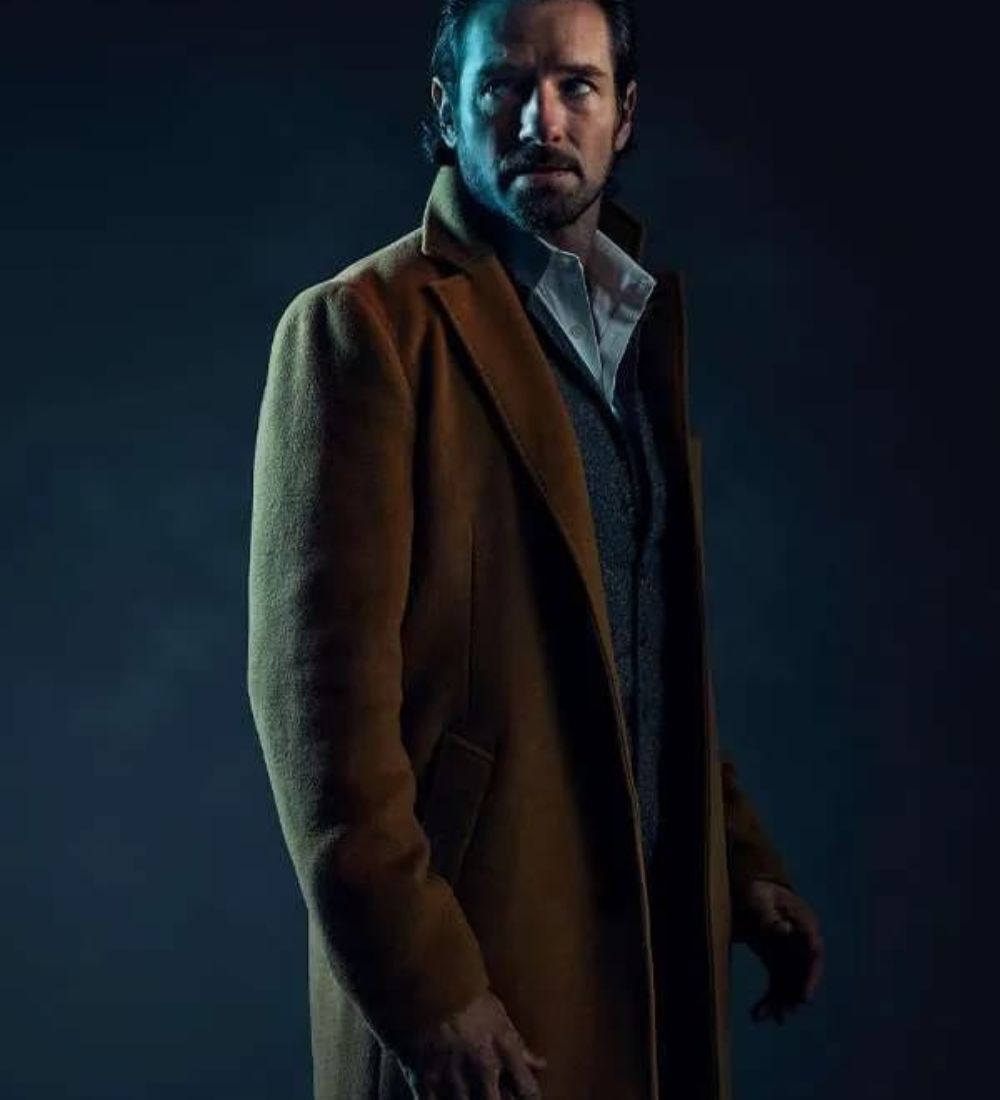 Teen Wolf 2023 Ian Bohen (Peter Hale) Brown Wool Coat