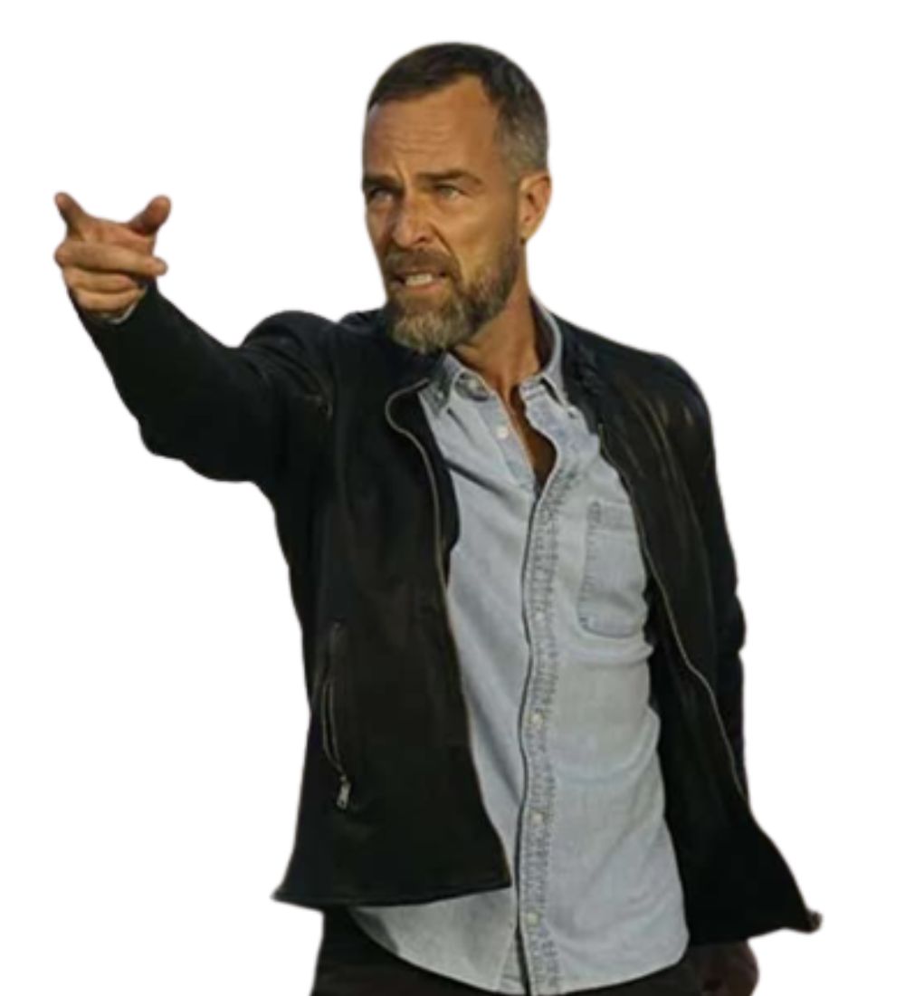 Teen Wolf 2023 JR Bourne (Chris Argent) Leather Jacket