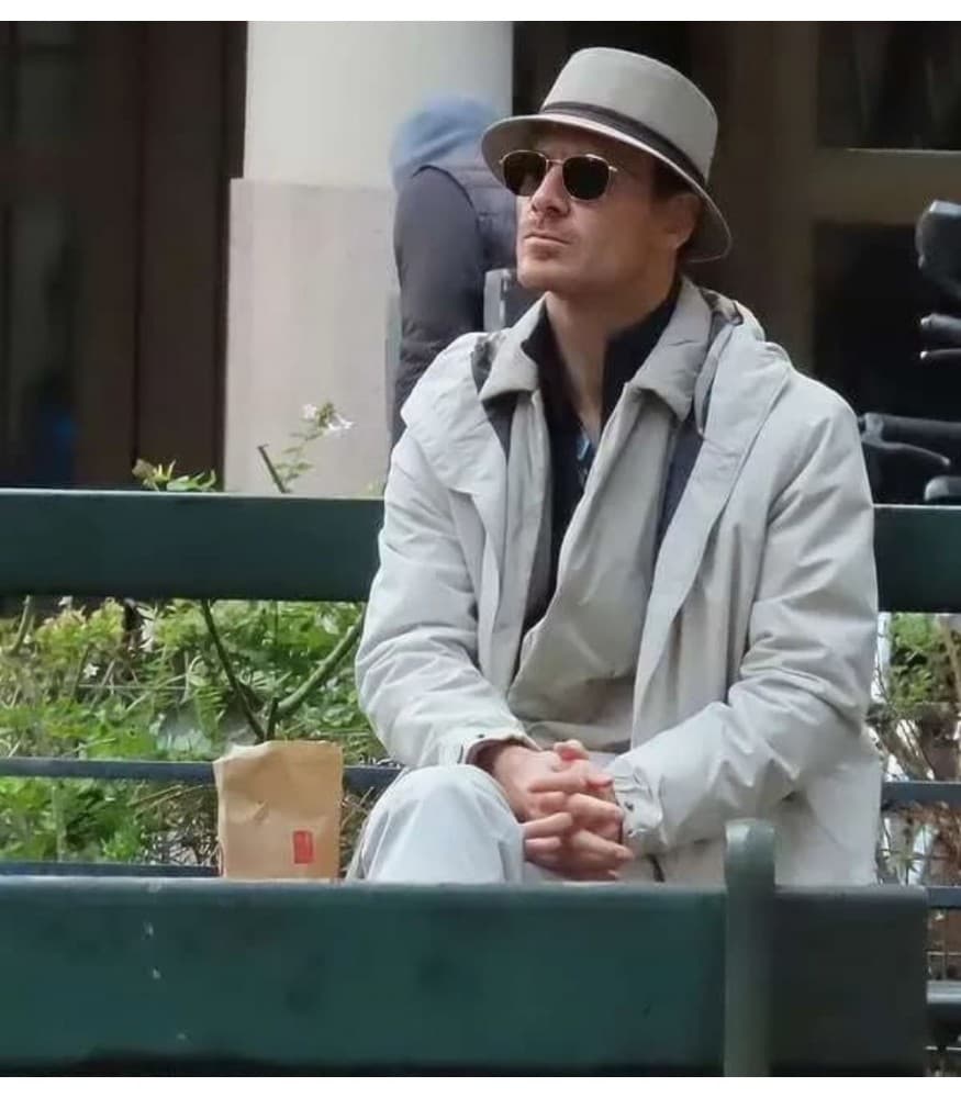 The Killer Michael Fassbender (the Killer) White Jacket