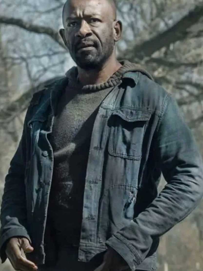 Fear the Walking Dead 2023 Lennie James (Morgan Jones) Cotton Jacket