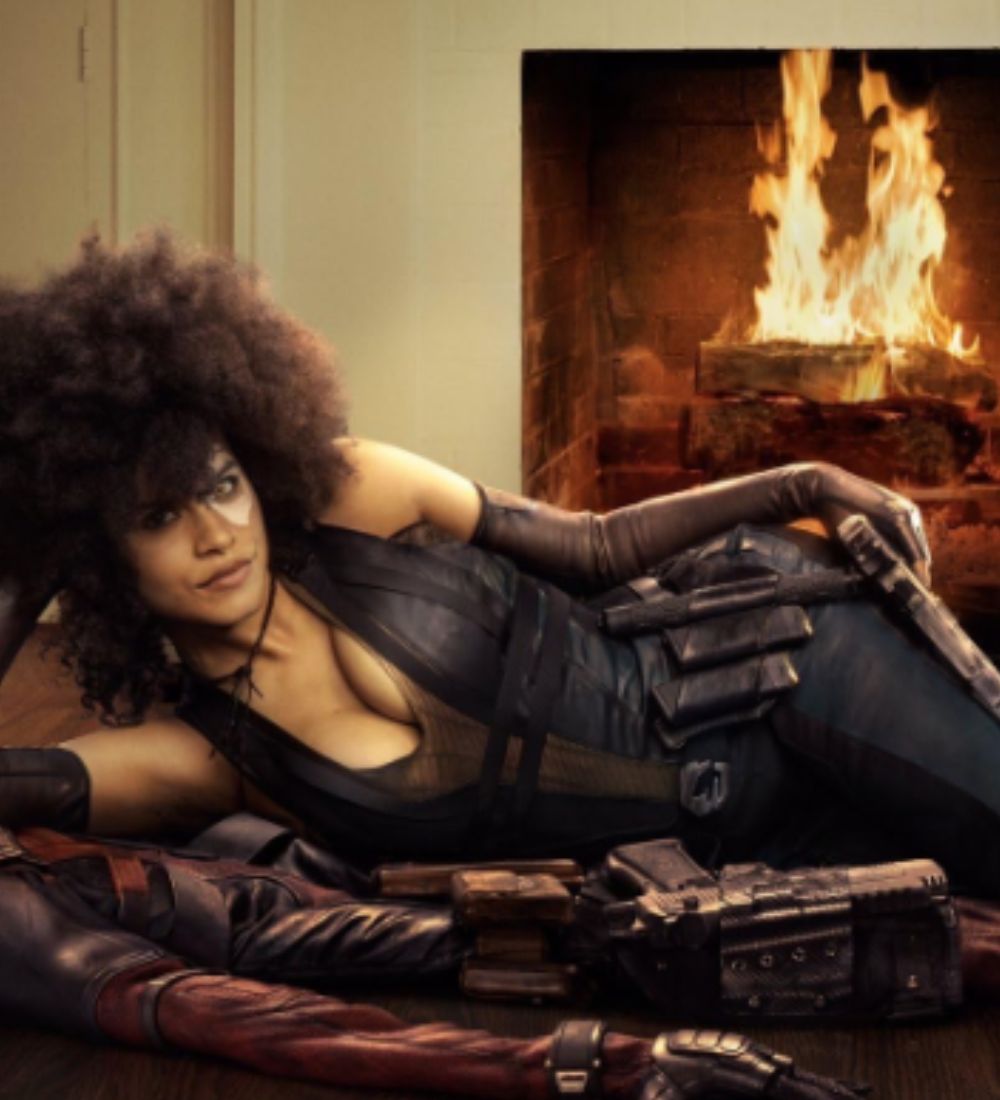 Deadpool 2 Zazie Beetz (Domino) leather Vest