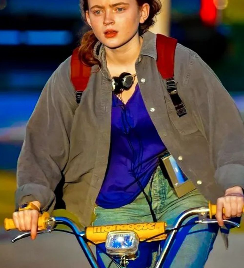 Stranger Things S4 Sadie Sink (Max Mayfield) Corduroy Jacket