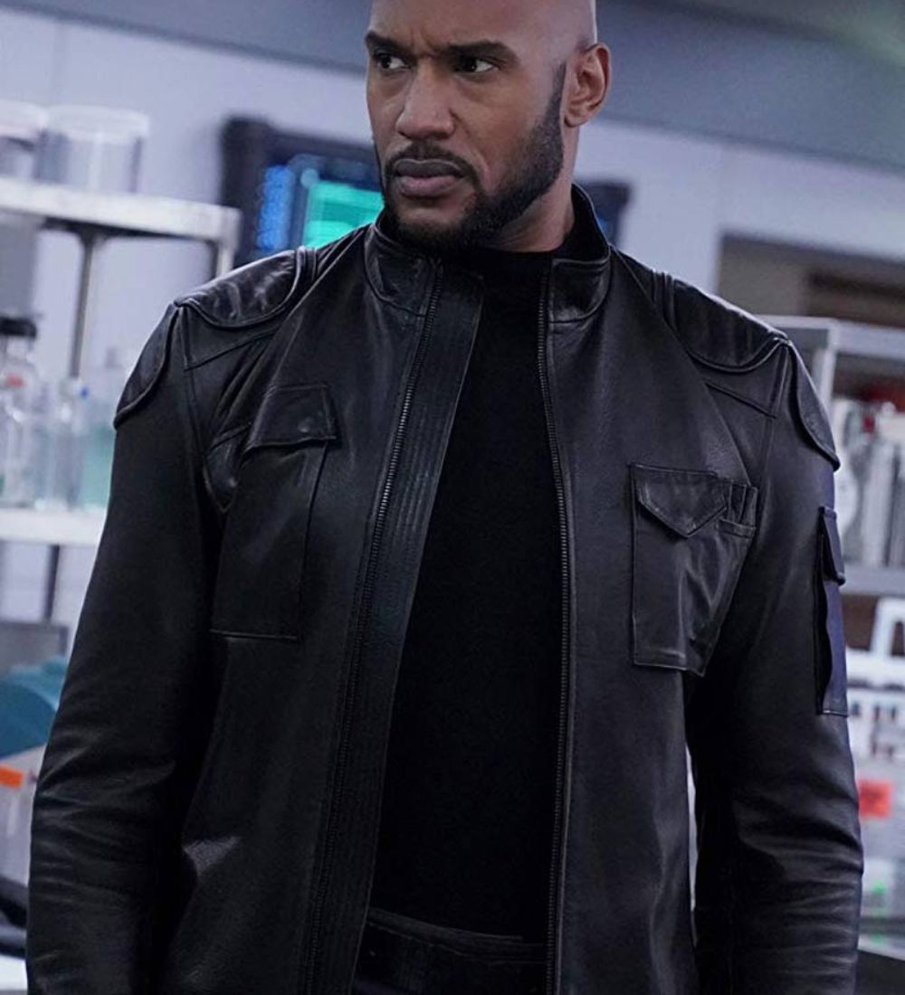 Agents of Shield Henry Simmons (Alphonso Mackenzie) Leather Jacket
