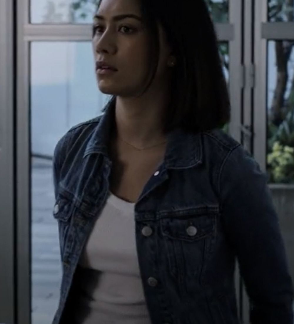 The Night Agent 2023 Luciane Buchanan (Rose Larkin) Denim Jacket