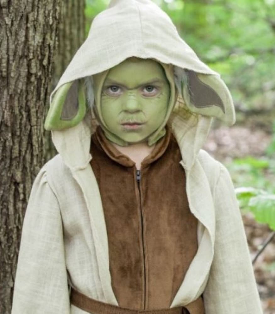 STAR WARS YODA WHITE HALLOWEEN COAT