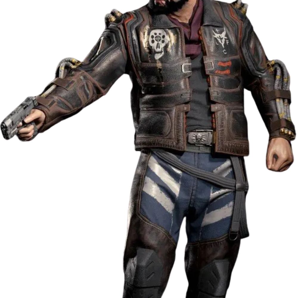 CYBERPUNK 2077 SIMON RANDALL LEATHER JACKET