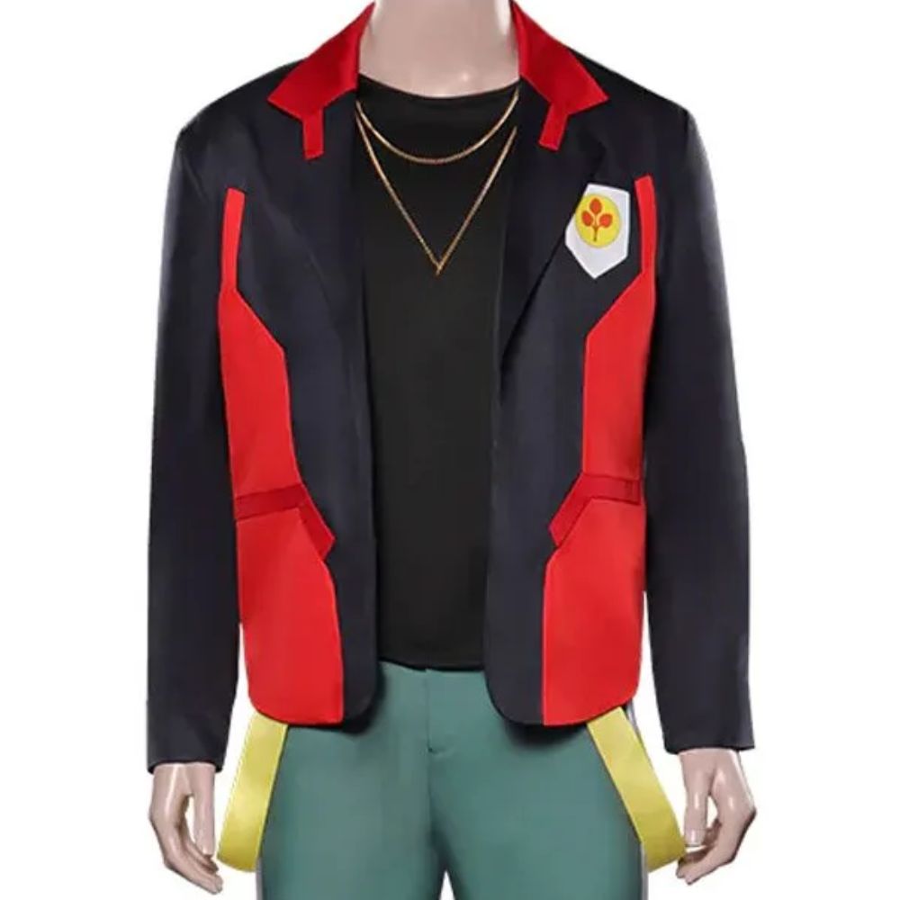 CYBERPUNK EDGERUNNERS DAVID RED AND BLACK JACKET