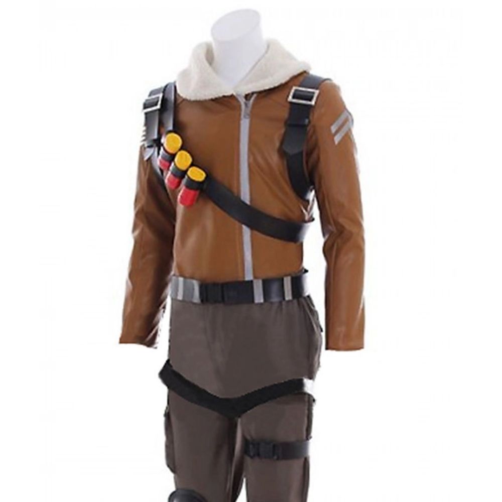Fortnite Raptor Gaming Leather Jacket