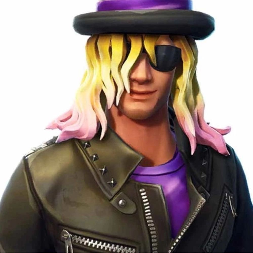 Fortnite Stage Slayer Black Leather Jacket