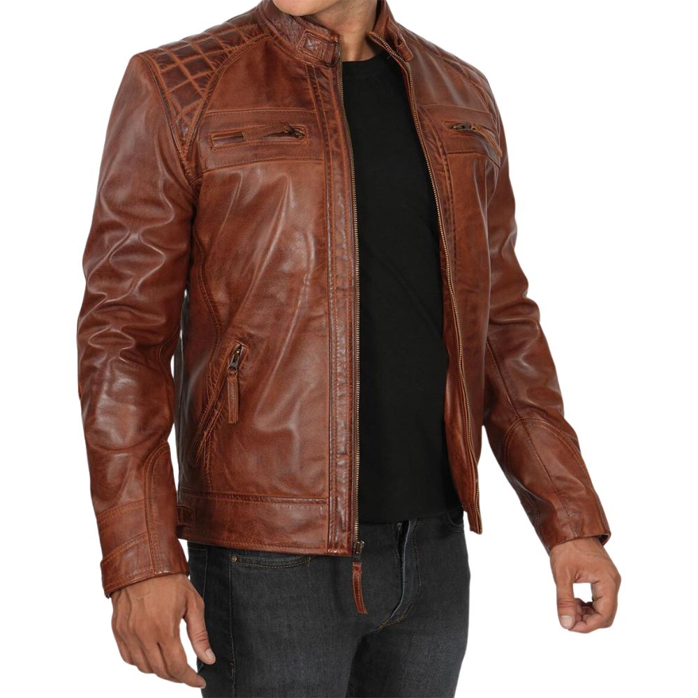 johnson-mens-cognac-cafe-racer-quilted-jacket
