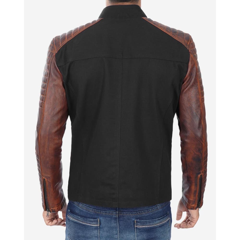 men's-cafe-racer-black-and-brown-jacket