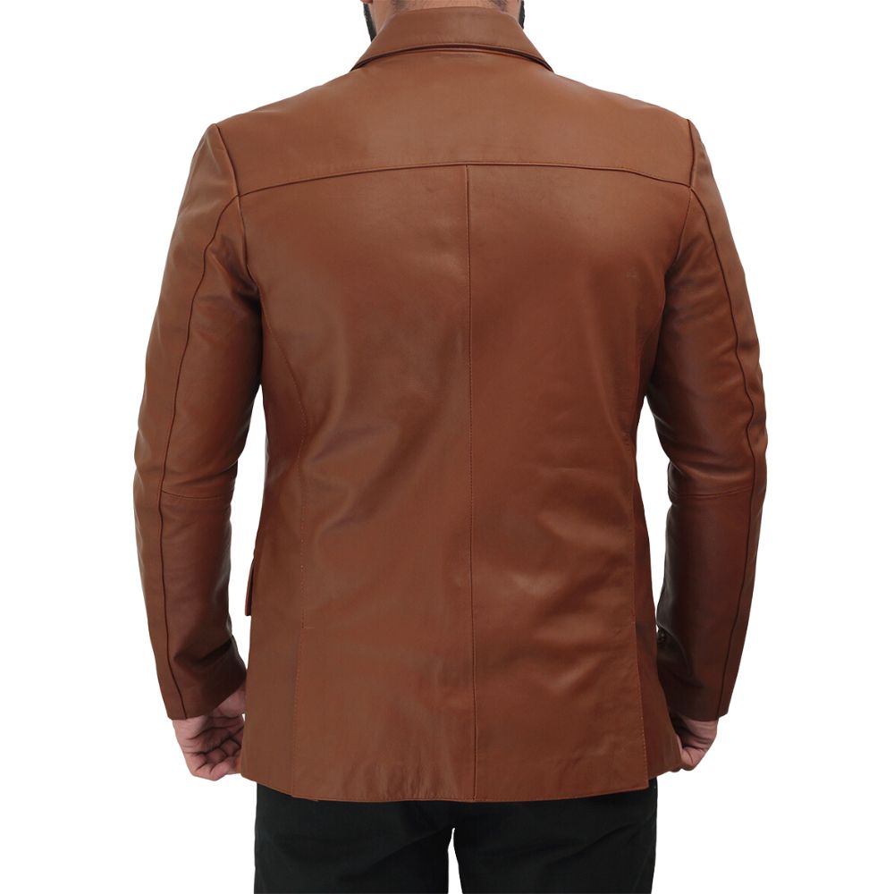 mens-cognac-brown-blazer
