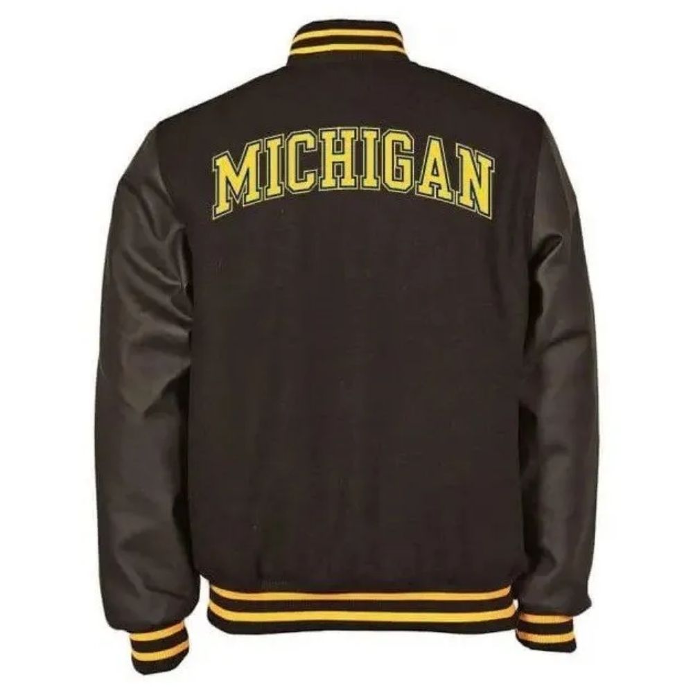 mens-michigan-black-varsity-jacket