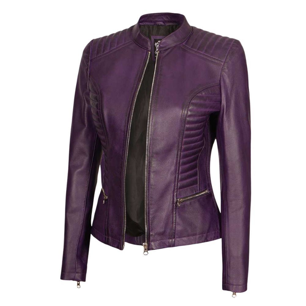 womens-purple-moto-leather-jacket