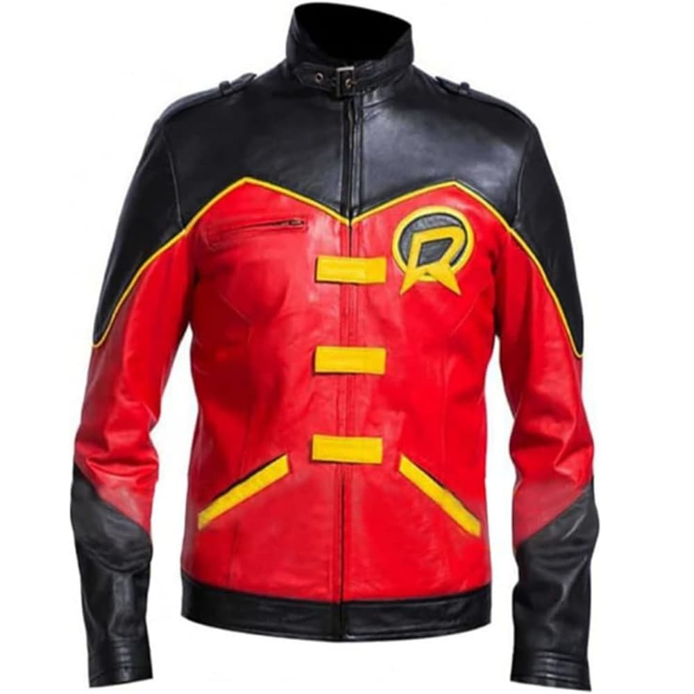 Batman Tim Drake Robin Leather Jacket