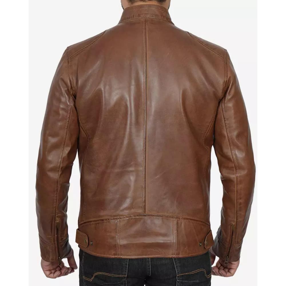 cafe-racer-waxed-brown-motorcycle-leather-jacket