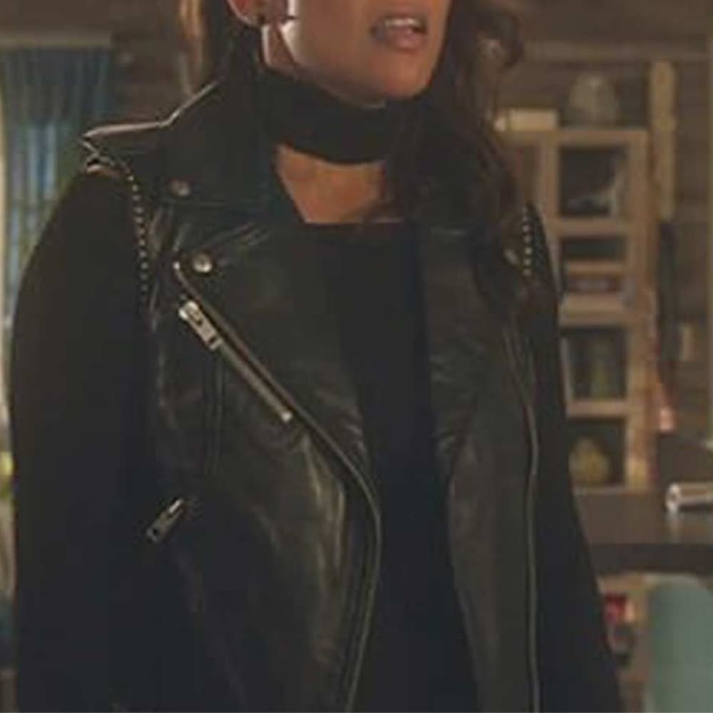 Lucifer Mazikeen Black Biker Leather Vest