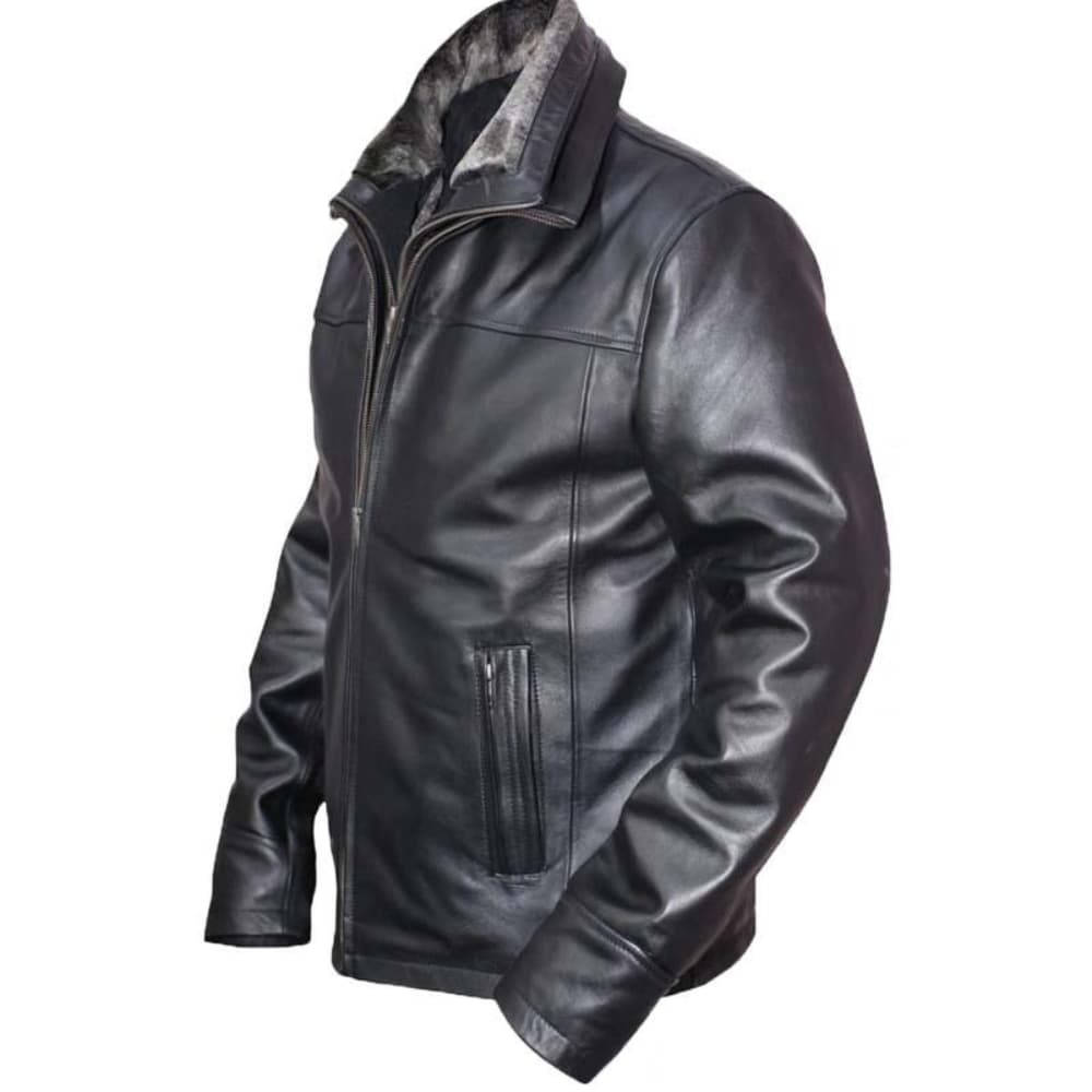 mens-black-shearling-leather-jacket