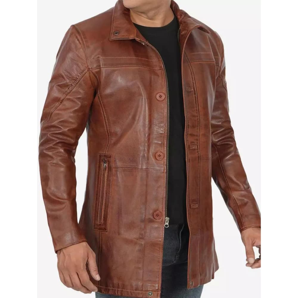 mens-tall-cognac-waxed-car-coat