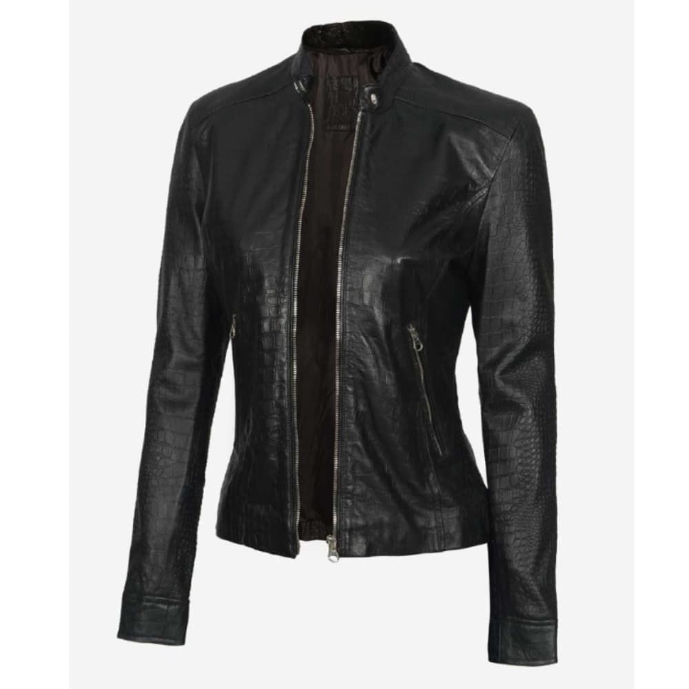 womens-crocodile-texture-jacket