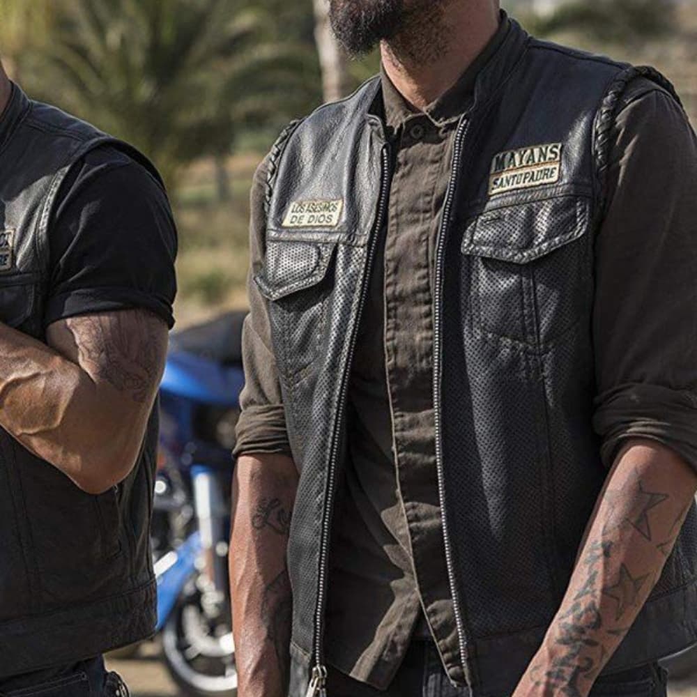 Angel Reyes Mayans M.C. Leather Vest