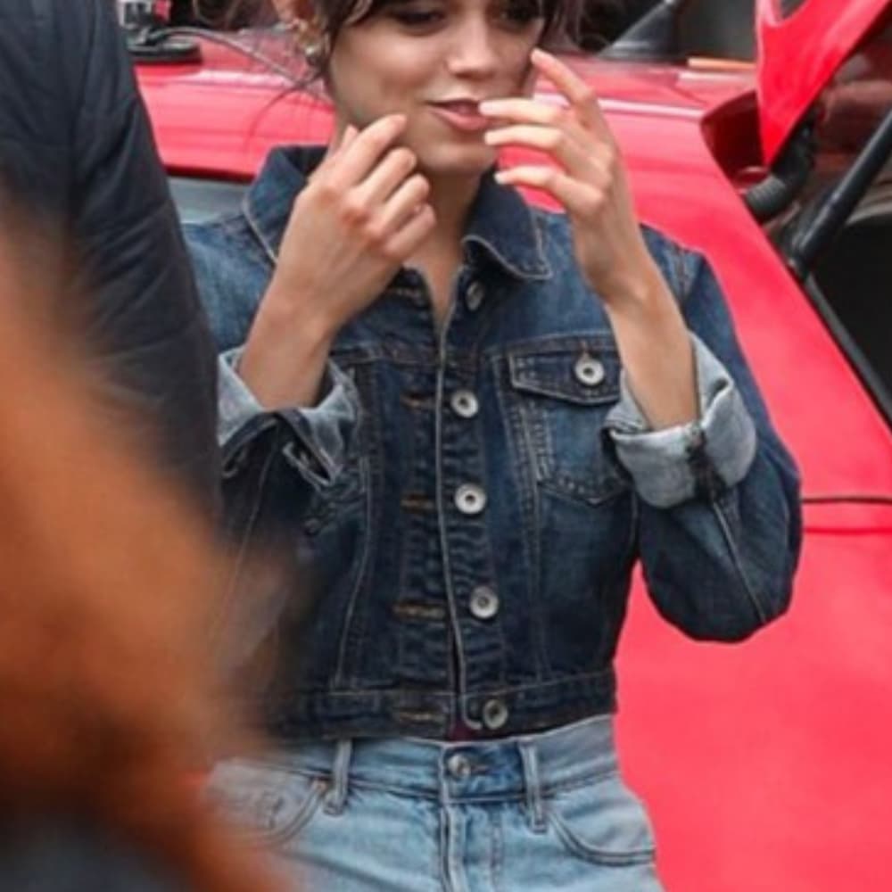 Finestkind 2023 Jenna Ortega Denim Jacket