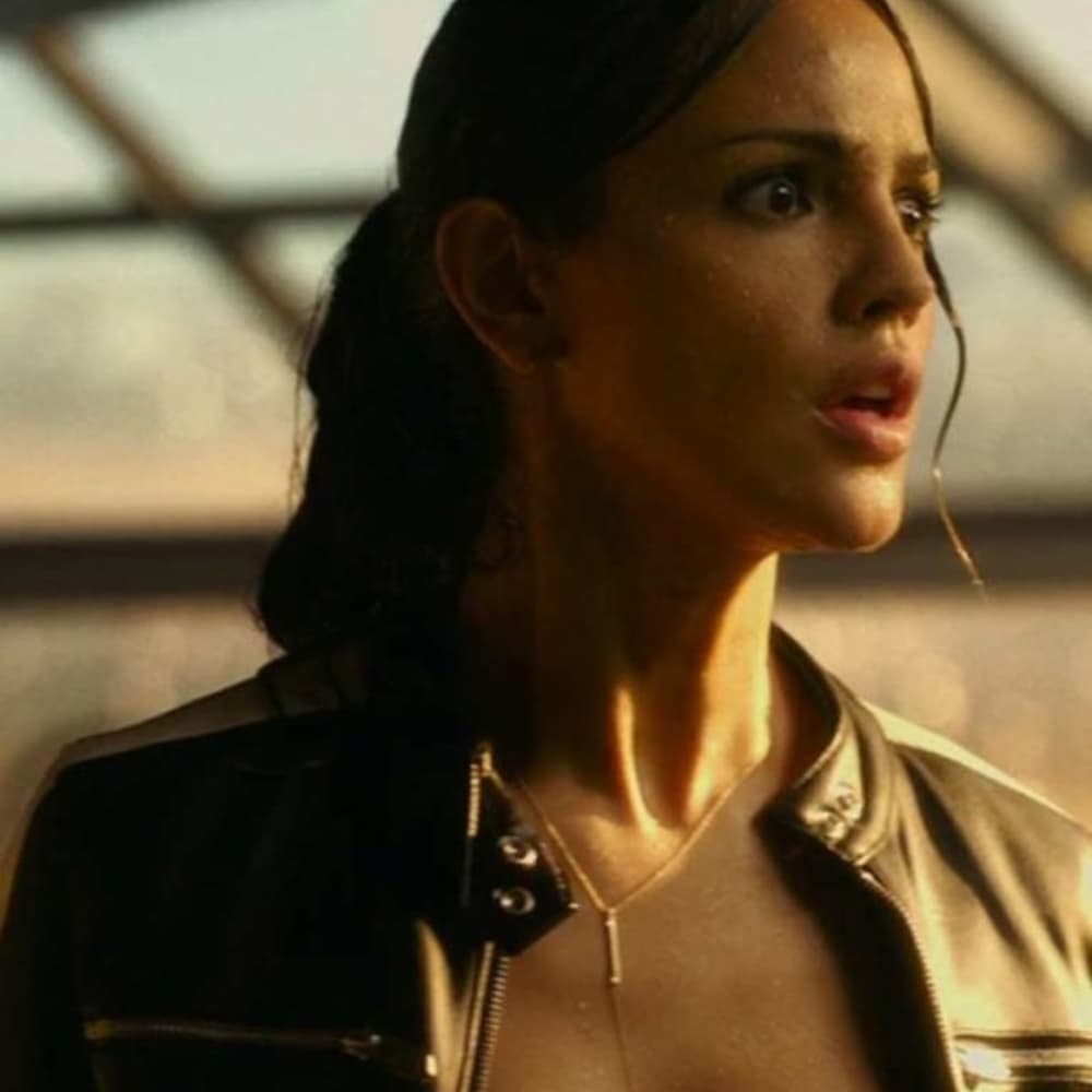 Godzilla Vs. Kong Maya Simmons Black Leather Jacket