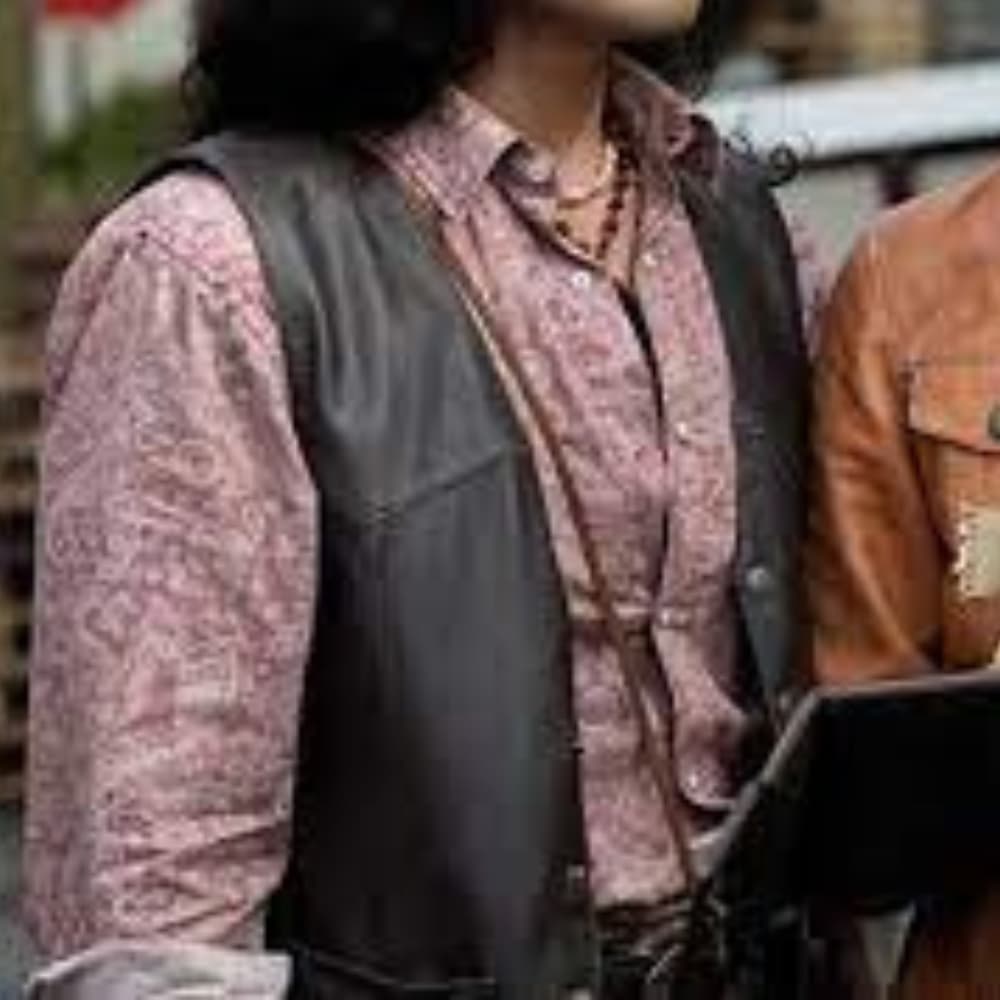 The Winchesters 2022 Jojo Fleites Leather Vest