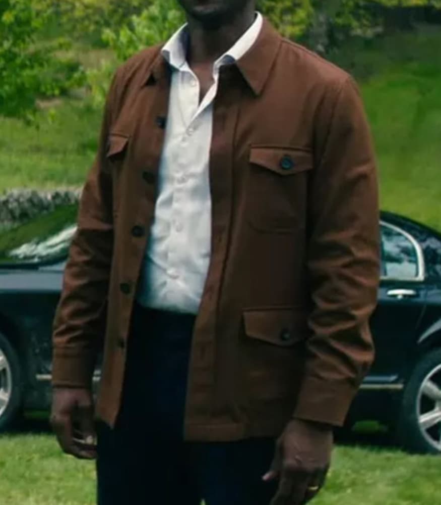 Leave The World Behind Mahershala Ali Brown Jacket