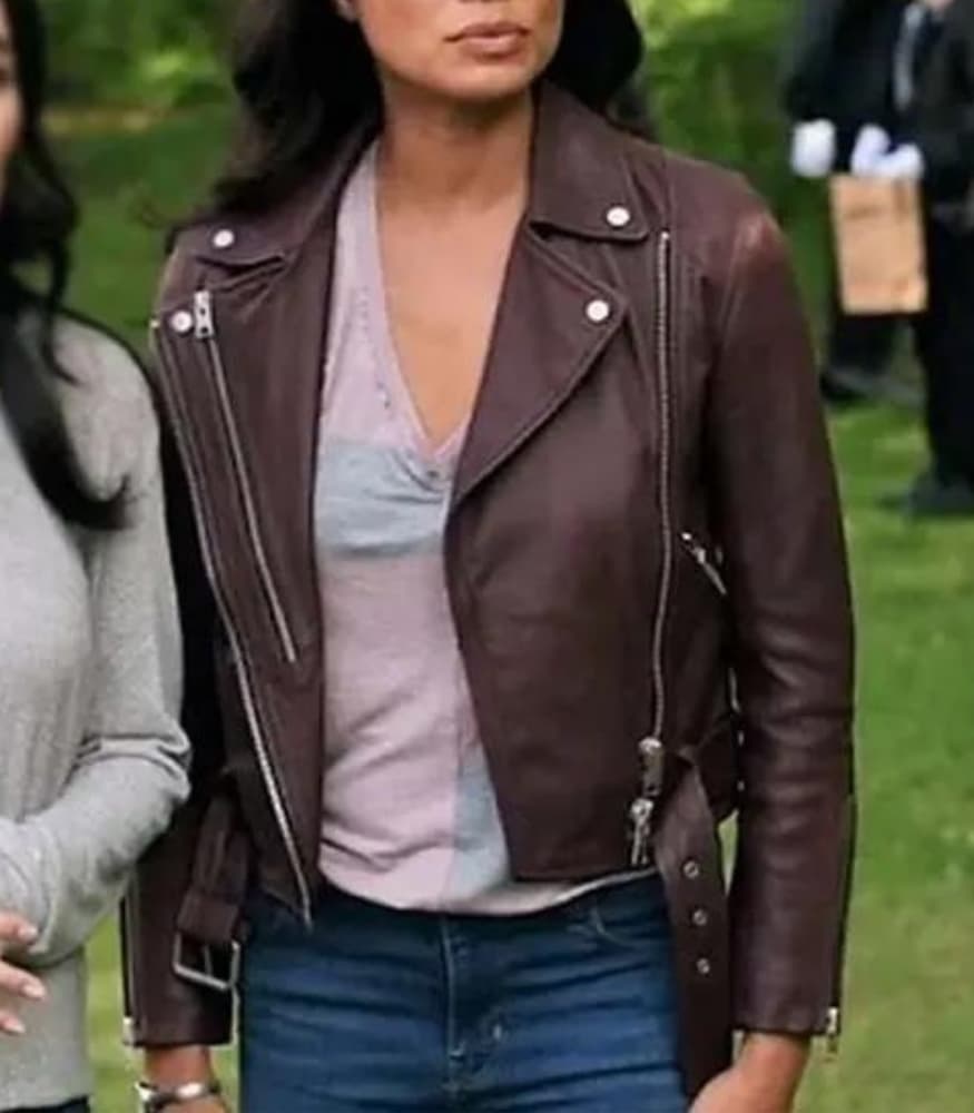 Redemption in Cherry Springs Rochelle Aytes Leather Jacket