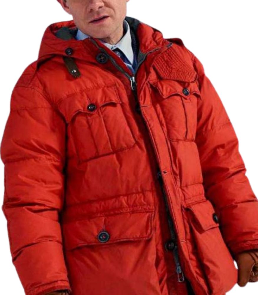 Fargo Martin Freeman (Lester Nygaard) Orange Jacket