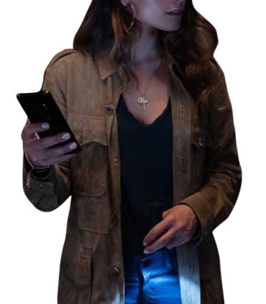 F9 Jordana Brewster (Mia Toretto) Suede Jacket