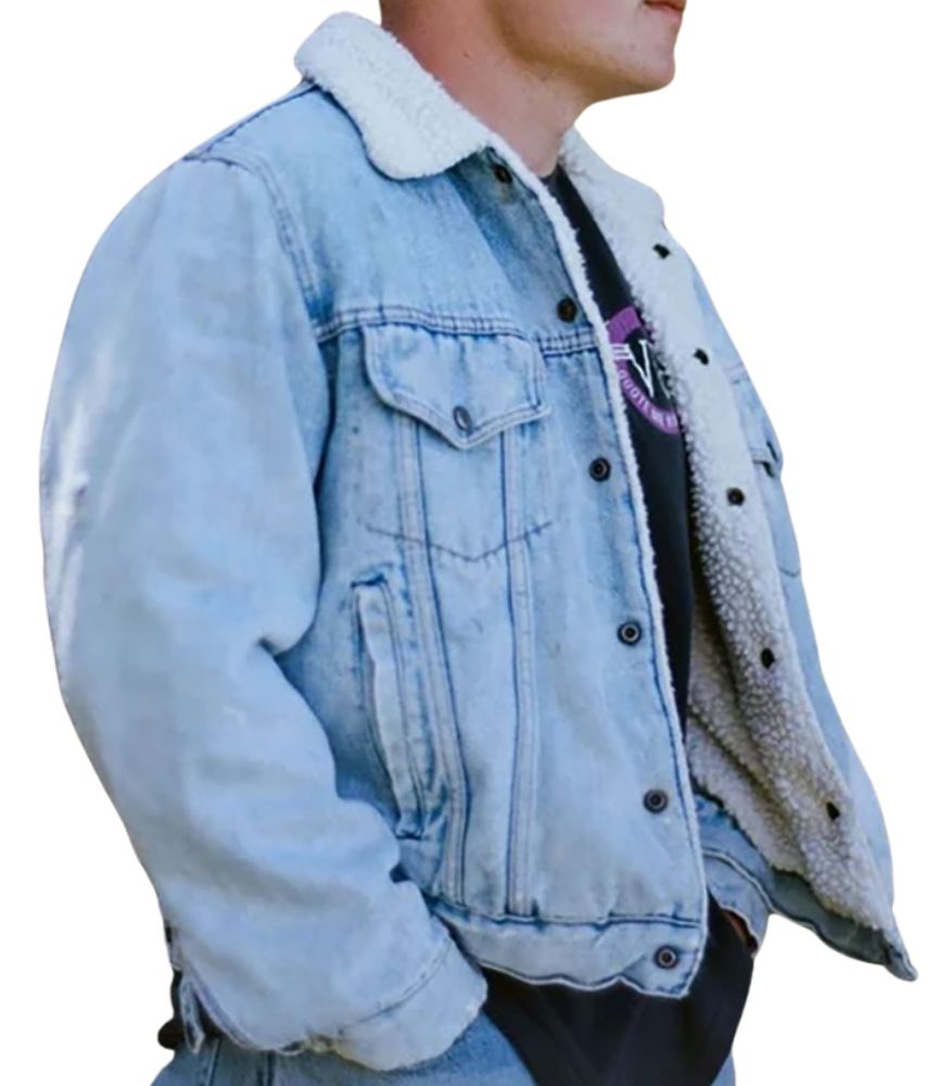 Zach Bryan Denim Blue Jacket