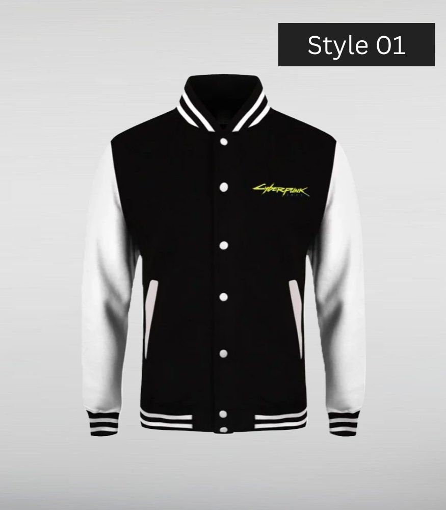 The Cyberpunk 2077 Wool Varsity Jacket
