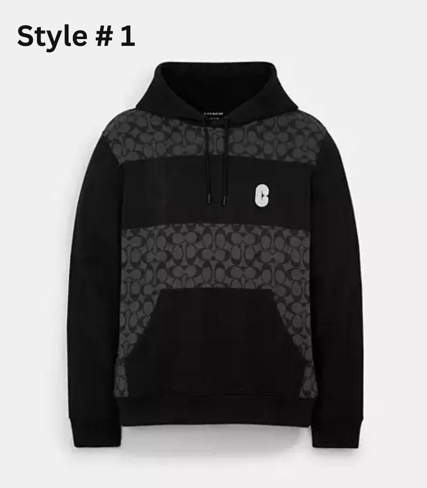 Unisex Coach Signature Hoodie