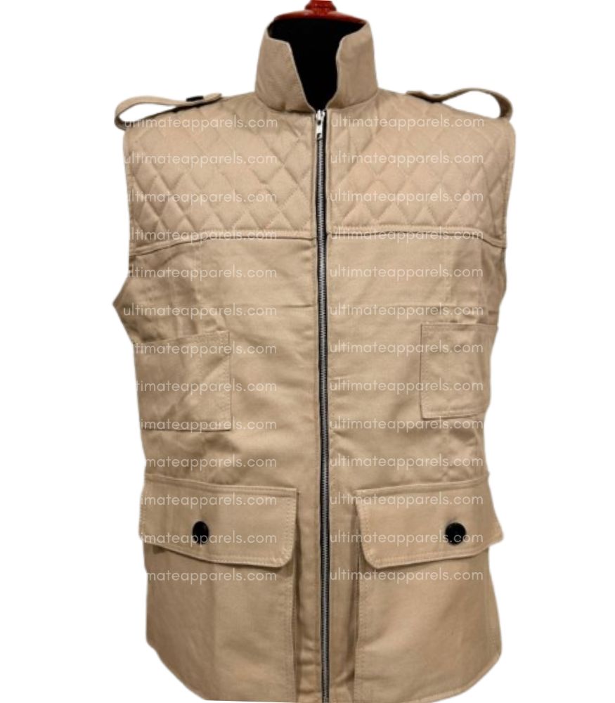 Macgruber Will Forte Cotton Off White Vest
