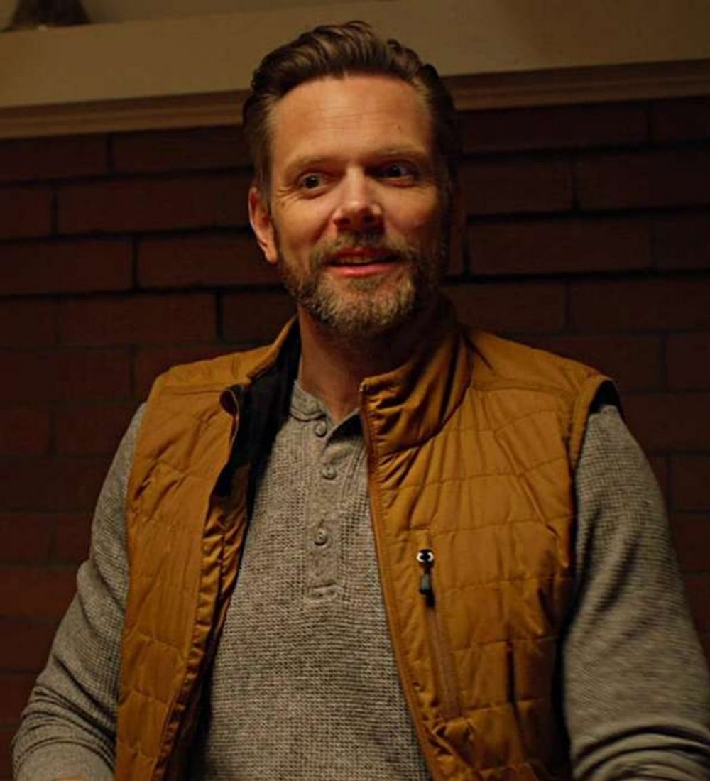 Animal Control Joel McHale (Frank Shaw) Brown Vest