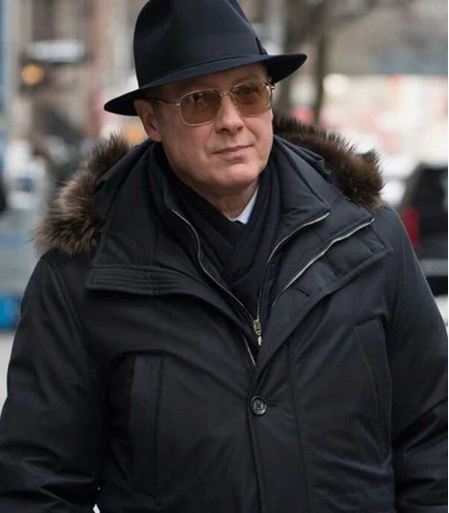 THE BLACKLIST JAMES SPADER COTTON COAT