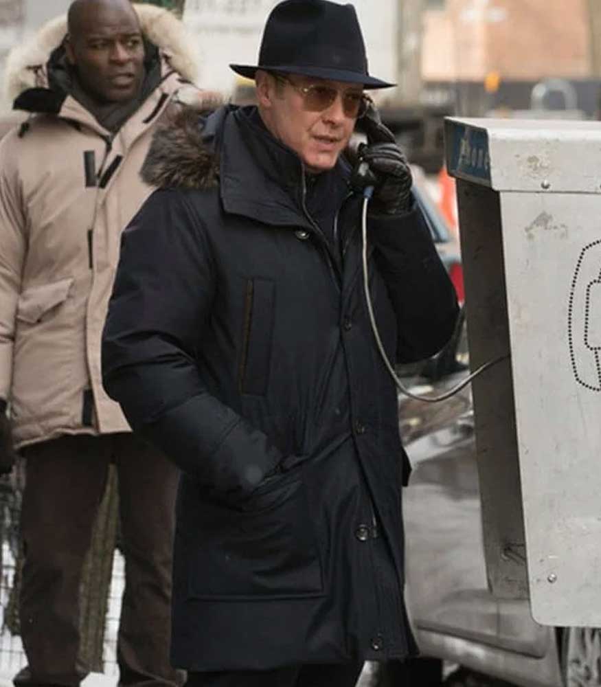 THE BLACKLIST JAMES SPADER COTTON COAT