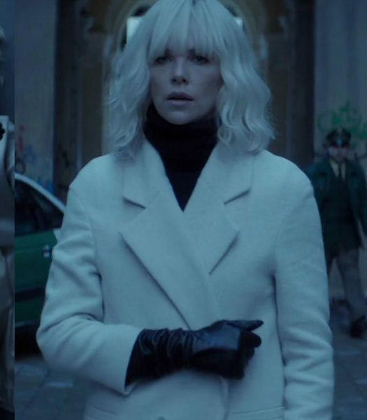 ATOMIC BLONDE CHARLIZE THERON COAT